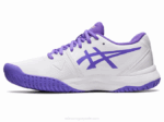 Asics gel desafiador 13 zapatillas blancas amatista para correr - Image 4