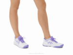 Asics gel desafiador 13 zapatillas blancas amatista para correr - Image 8