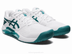Asics Gel Desafiador 13 Zapatillas Blancas Pino Aterciopelado - Image 2