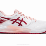 Asics gel desafiador 13 zapatillas blancas y arándano