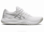 Asics gel desafiador 13 zapatillas blancas y plateadas