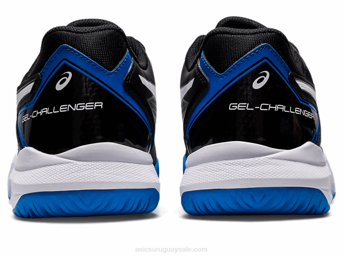 Asics Gel Desafiador 13 Zapatillas Deportivas Negro Azul Eléctrico - Image 5