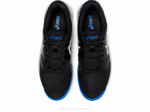 Asics Gel Desafiador 13 Zapatillas Deportivas Negro Azul Eléctrico - Image 6