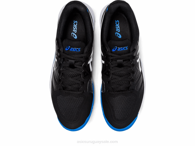 Asics Gel Desafiador 13 Zapatillas Deportivas Negro Azul Eléctrico - Image 6