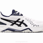 Asics gel desafiante chaquetón blanco para rendimiento máximo