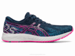 Asics Gel DS 26 Zapatillas Azul Francés Rosa Intenso