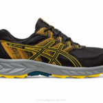 Asics Gel Empresa 9 Zapatillas Negro Amarillo Dorado