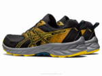 Asics Gel Empresa 9 Zapatillas Negro Amarillo Dorado - Image 3
