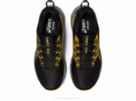 Asics Gel Empresa 9 Zapatillas Negro Amarillo Dorado - Image 6