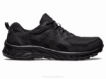 Asics gel empresarial negro moderno y cómodo