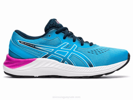 Asics Gel Excite 8 Escuela Aguamarina Digital Blanco