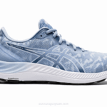 Asics gel excite 8 sneakers niebla y blanco