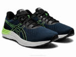 Asics Gel Excite 8 Zapatillas Azul Francés Lima Brillante - Image 2