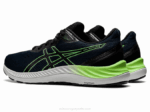 Asics Gel Excite 8 Zapatillas Azul Francés Lima Brillante - Image 3