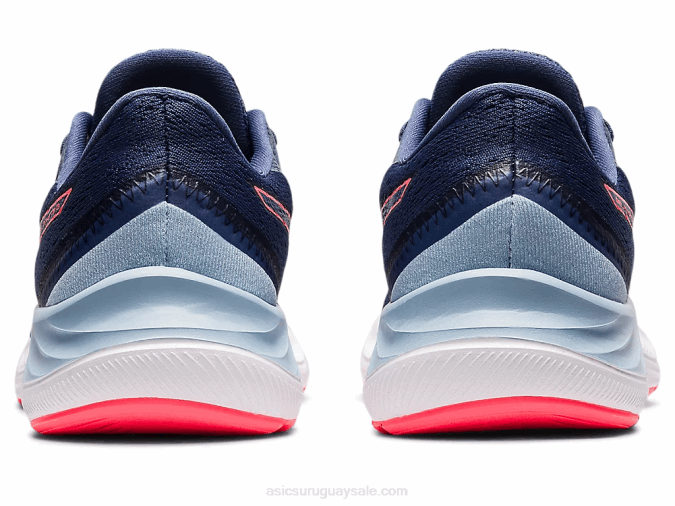 Asics Gel Excite 8 Zapatillas Azul Trueno Coral Llamante - Image 5