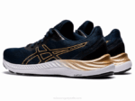 Asics gel excite 8 zapatillas deportivas azul francés champán - Image 3