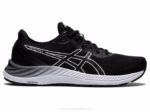 Asics gel-excite 8 zapatillas deportivas blancas y negras