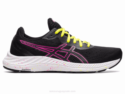 Asics gel-excite 8 zapatillas negro rosa intenso para correr