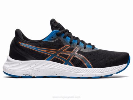 Asics Gel Excite 8 Zapatillas Running Negro Naranja Caléndula