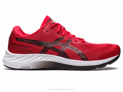 Asics gel excite 9 deportivo rojo eléctrico negro