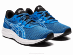 Asics gel-excite 9 grado escolar azul eléctrico y blanco - Image 2