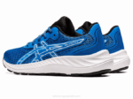 Asics gel-excite 9 grado escolar azul eléctrico y blanco - Image 3