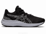 Asics gel excite 9 grado escolar blanco negro