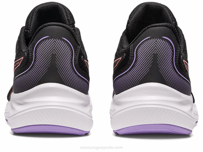 Asics gel excite 9 grado escuela negro papaya rendimiento y estilo - Image 5