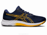 Asics Gel Excite 9 Zapatillas Anchas Océano Profundo Ámbar