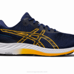 Asics Gel Excite 9 Zapatillas Anchas Océano Profundo Ámbar