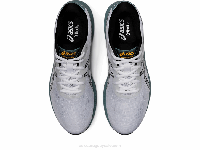 Asics gel-excite 9 zapatillas blanco negro para correr - Image 6