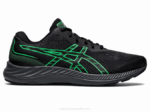 Asics Gel Excite 9 Zapatillas Negras y Verdes