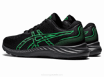 Asics Gel Excite 9 Zapatillas Negras y Verdes - Image 3