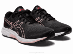 Asics Gel Excite 9 Zapatillas Negro Rosa Brillantes - Image 2