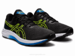 Asics Gel Excite 9 Zapatillas Negro Verde Peligro Rendimiento - Image 2
