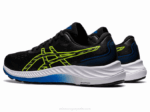 Asics Gel Excite 9 Zapatillas Negro Verde Peligro Rendimiento - Image 3