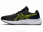 Asics Gel Excite 9 Zapatillas Negro Verde Peligro Rendimiento - Image 4