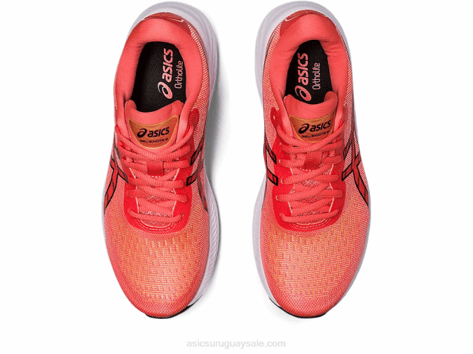Asics gel-excite 9 Zapatillas Papaya y Negro para Correr - Image 6