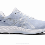 Asics gel-excite 9 zapatillas running blanco plata