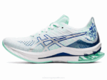 Asics gel explosión blanca plata rendimiento atlético - Image 4