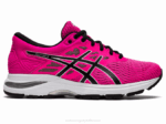 Asics gel fundente rosa brillante y negro para entrenamiento