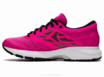 Asics gel fundente rosa brillante y negro para entrenamiento - Image 4
