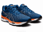 Asics gel glorificar Mako azul y blanco zapatillas deportivas - Image 2