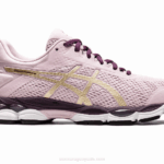 Asics gel glorificar rosa y champaña estilo y confort