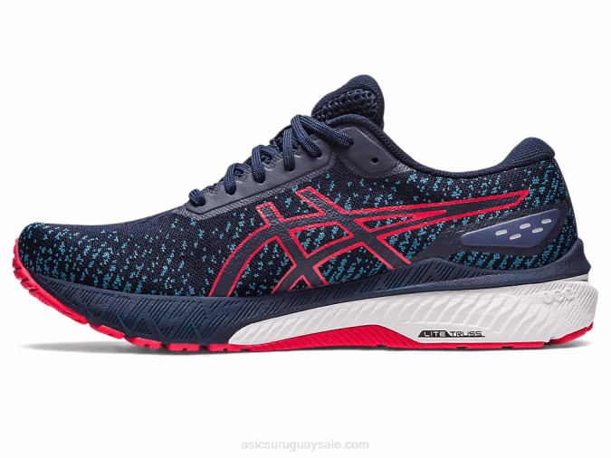 Asics Gel Glyde 4 Zapatillas Medianoche Rojo Eléctrico Estilo y Comodidad - Image 4