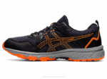 Asics Gel Impactante Negro Naranja Rendimiento Deportivo - Image 4