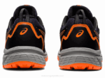 Asics Gel Impactante Negro Naranja Rendimiento Deportivo - Image 5