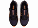 Asics Gel Impactante Negro Naranja Rendimiento Deportivo - Image 6