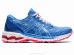 Asics gel-jadeíta costa azul blanco estilo y confort