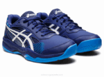Asics gel-juego 8 buceo azul y blanco para primaria - Image 2